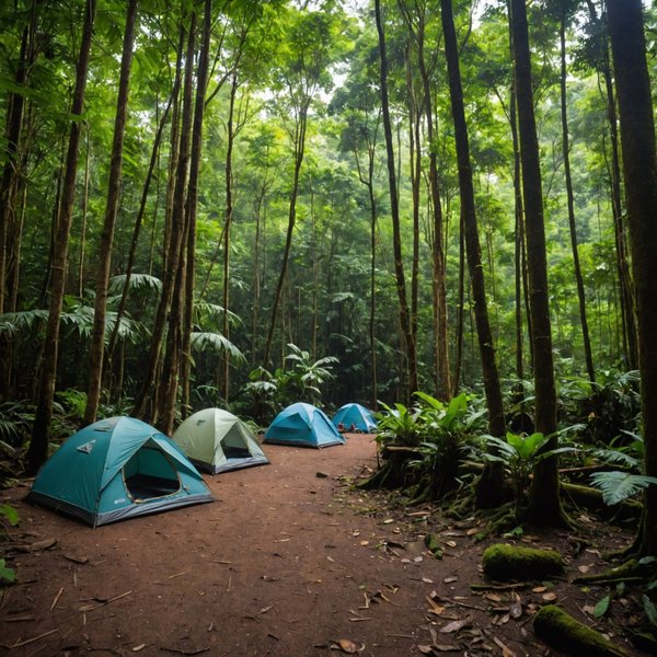 Quelles sont les meilleures pratiques pour camper en forêt tropicale humide sans dégrader l'environnement?